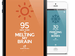 Weather App Mockup App Weather Mockup
