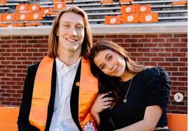 1 overall pick and former no. Look Trevor Lawrence S Fiancee Shares Good Luck Message