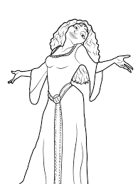 Thousands pictures for downloading and printing! Mother Gothel Coloring Page 1001coloring Com