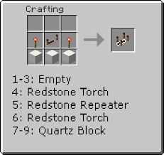 1 redstone torch 2 redstone repeaters 4 redstone. Redstone Delayer Snapshotmc
