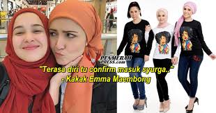 Dorang adik beradik ni dulu merempat. Terasa Diri Tu Confirm Masuk Syurga Kakak Emma Maembong Penmerahpress