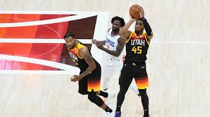 Sacramento kings san antonio spurs toronto raptors uncategorized utah jazz washington wizards watch nba replay. Donovan Mitchell Crosses Over Patrick Beverley In First Quarter Of Game 2 Ksl Sports