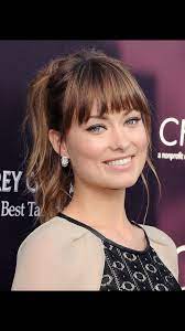 Pin By Kk Nichole On Bangs Oval Face Bangs Face Shape Hairstyles Oval Face Haircuts
