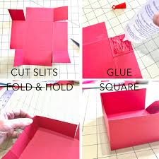 Come create this adorable box of surprises!! Diy Retro Valentine Exploding Candy Box The Graphics Fairy