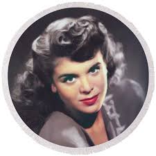 Eileen Barton, Music Legend Tapestry by Esoterica Art Agency