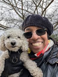 Walking dog in cold weather