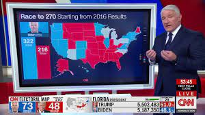 Of whites with college degrees of any of the electoral votes trump won in 2016 and are competitive now. John King And The Cnn Magic Wall Defined 2020 Election Night Quartz