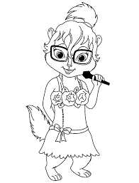 Cartoon coloring galleries choose your favorite cartoon character or cartoon show below and find the best galleries filled with the cartoon coloring pages for kids from your favorite heroes. Alvin And The Chipmunks Coloring Pages