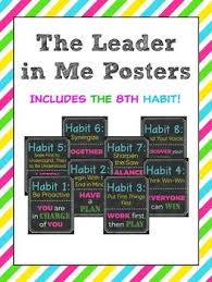 Oil and water are added to a container, along with food coloring. The Leader In Me Chalkboard Posters Classroom Decor Leader In Me Responsive Classroom Leader