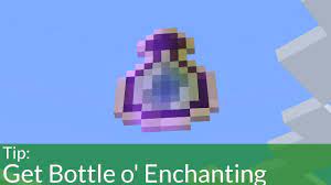 The bottle o' enchanting is an item from vanilla minecraft.it can be thrown like a potion, and will create a few xp orbs upon impact. How To Get Bottle O Enchanting In Survival Minecraft Youtube