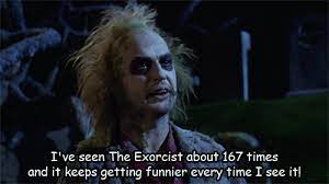 *huge replica of beetlejuice's head appears in the middle*. Betelgeuse Wiki Horror Amino