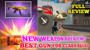 Looking for free fire redeem codes to get free rewards? Free Fire New Legendary Mp5 Is Op For Clash Squad Ranked Watch And Know Why It Is Best Youtube