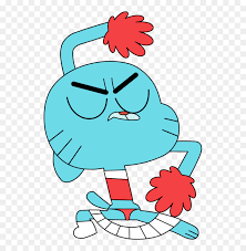 Cheer Leader Gumball Watterson-rqh604 - Amazing World Of Gumball Butt, HD  Png Download - vhv