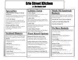 Check spelling or type a new query. Erie Street Kitchen Menu In Kent Ohio Usa
