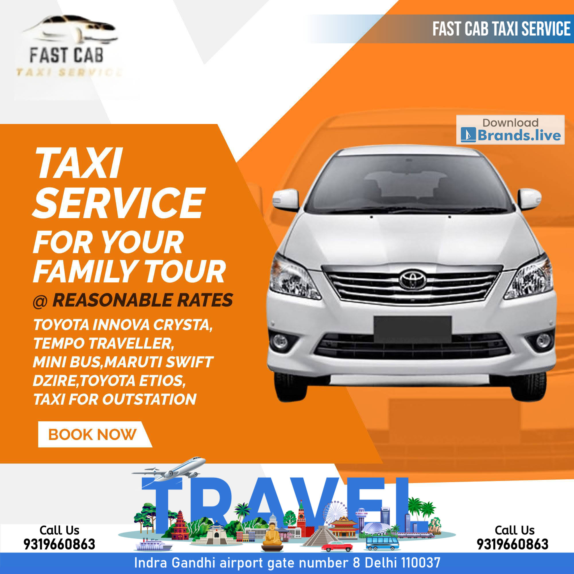 Taxi service delhi airport product image