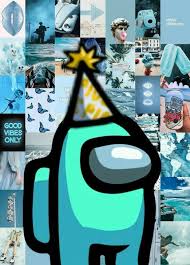 Cute desktop wallpapers by canva it's no secret that most, if not all of us spend the majority of our days in front of a screen. Cyan Teal Crewmember Among Us Wallpaper Cool Backgrounds Wallpapers Iphone Background Wallpaper Wallpaper Iphone Cute
