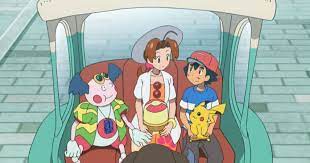 Delia ketchum and mr.mime