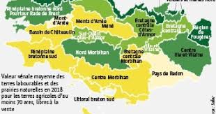 En 2019, les dynamiques du marché des terres et prés sont assez hétérogènes sur l'ensemble de la région. Economie Terres Agricoles Les Prix Se Maintiennent En Bretagne Le Telegramme