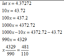 15 most common questions for entry level job interviews, plus 15 behavioral questions. Express The Recurring Decimal Below As A Fraction 4 372 Leaving Your Answer In The Form Of A B Where A And