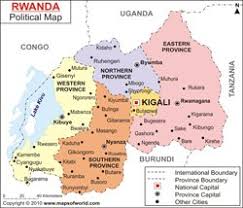 Enrich your blog with quality map graphics. Rwanda Map Photo