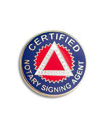 Today we would like to bring you a very simple, but yet profitable, side hustle idea. Certified Notary Signing Agent Lapel Pin Nna
