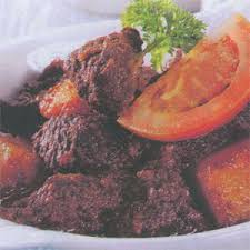 Daging sapi semur pedas : Semur Daging Pedas