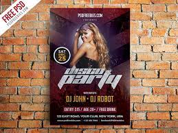 Download the free nightclub party flyer template was designed to promote your next nightclub, party and club events. Disco Party Poster Flyer Template Free Psd Psdfreebies Com