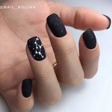 So im going to get my nails done tomorrow and i think i want to get them black. Black Glitter Nails Designs That Are More Glam Than Goth Crazyforus