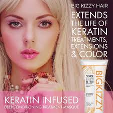 Big Kizzy Keratin Hair Mask & Hair Oil Set for Dry, Damaged Hair