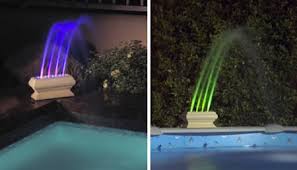 Lighting Waterfalls Fountains