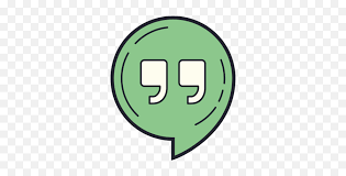 Homosexuality (when paired with yellow) Hangouts Icon Hangouts Icon Aesthetic Png Google Hangouts Logo Free Transparent Png Images Pngaaa Com