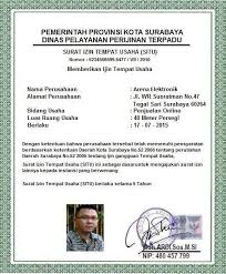 Lingkungan tempat usaha dengan menyiapkan kotak/keranjang sampah, serta menyiapkan alat pemadam … Contoh Format Surat Izin Tempat Usaha Ilmusosial Id