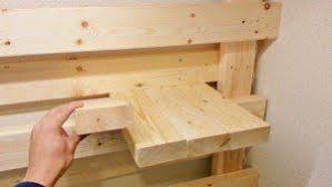 格安diy 2 4材を組み合わせて作るおしゃれな壁面収納棚 diy 壁面収納 パレットで日曜大工 インテリア 収納