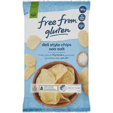 Every bite of these crisp chips is worth savoring. Woolworths Free From Gluten Share Pack Potato Chips Original 100g Woolworths