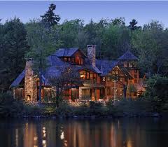 Beautiful House Design My Dream Home Traditional Exterior Lake House