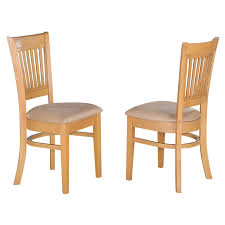 East West Furniture Vancouver Dining Chair With Microfiber Seat Set Of 2 Side Chairs Dining Dining Chairs Antique Dining Chairs