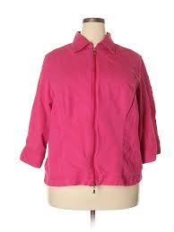 Details About Faded Glory Women Pink Jacket 22 Plus