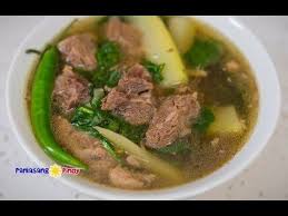 Beef Tinola Recipe Panlasang Pinoy Recipe Cooking Recipes Filipino Recipes Pork Recipes