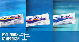 Three Types Of Pool Shock What S The Difference Pool Shock Pool Chlorine Chlorine Free Pool