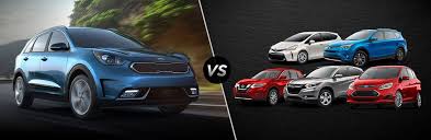 2020 kia optima hybrid vs. 2017 Kia Niro Vs 2017 Ford C Max Vs Honda Hr V Vs Toyota Prius V And Rav4 Hybrid