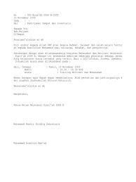 Contoh surat permohonan peminjaman alat. Surat Rasmi Permohonan Meminjam Peralatan Sukan Arasmi