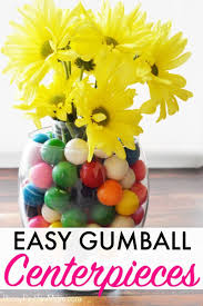 Some of us do it by preparing certain dishes, playing the right kind of music, or finding the perfect venue for a party. Easy Diy Bubble Gum Table Centerpiece Idea Creative Centerpieces Table Centrepiece Ideas Table Centerpieces Diy