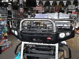 Nissan Navara D22 Triple Hoop Bull Bar Falcon 707 01