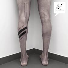 Axelejsmont Tattoo Minimal Tribal Graphic Art Tattoo Berlin All Black Tattoos Leg Tattoos Tattoos For Guys