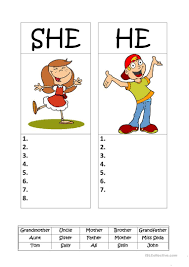 Animal abcs coloring book with handwriting. He Or She Worksheet Free Esl Printable Worksheets Made By Teachers English Activities For Kids Learning English For Kids English Classroom