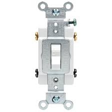 Leviton double pole switch wiring diagram. Leviton 20 Amp Commercial Double Pole Toggle Switch White R52 0csb2 2ws The Home Depot