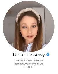 Haarreif samt schlicht rost bequem