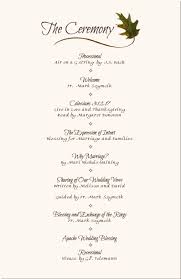 Wedding Reception Program Sample Service Wedding Reception Program Wedding Programs Wedding Programs Template