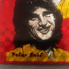 Dire Straits Peter Brill Adrian Boot Sticker 12x9.5CM Vintage Rare Holo