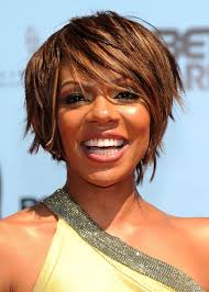 Wendy Raquel Robinson Layered Razor Cut